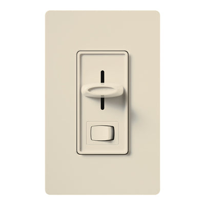 Lutron Skylark Dimmer, 1000W, Single-Pole, Preset, 120V, Light Almond, S-10P-LA