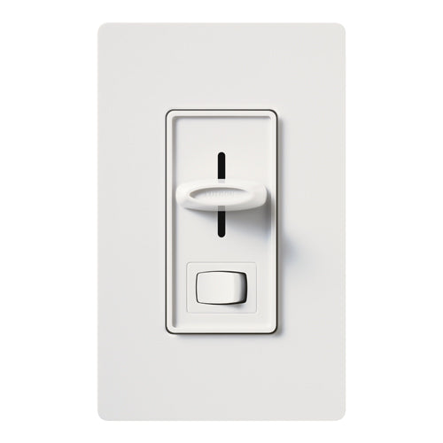 Lutron Skylark Dimmer, 1000W, Single-Pole, Preset, 120V, White, S-10P-WH
