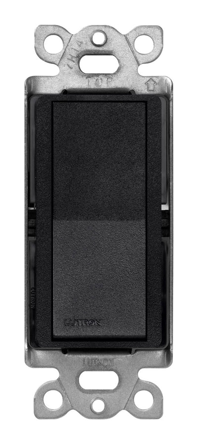 Lutron Claro 4-Way On/Off Rocker Switch, 15A, Satin, Midnight, SC-4PS-MN
