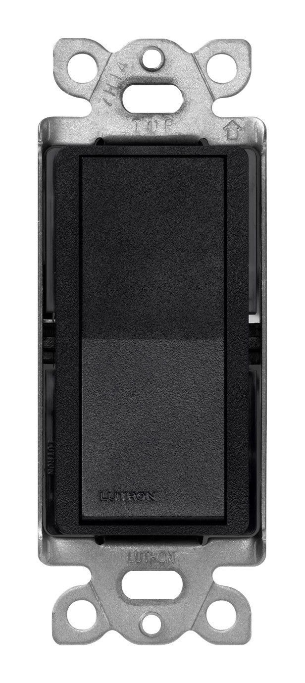 Lutron Claro 4-Way On/Off Rocker Switch, 15A, Satin, Midnight, SC-4PS-MN