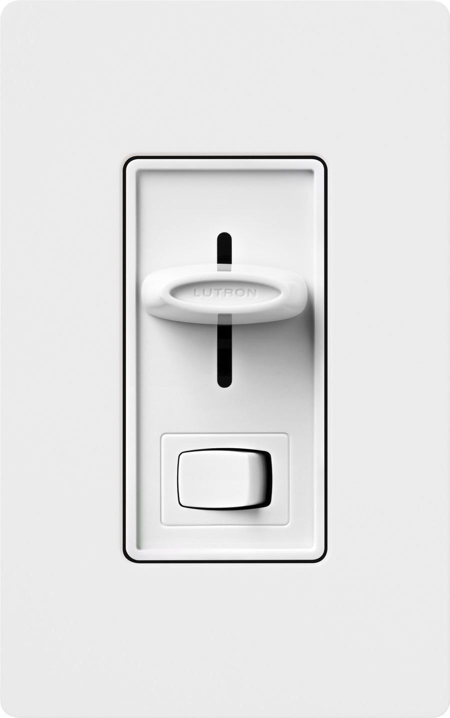 Lutron Skylark Quiet Dual Light/Fan Control, 360W Light, 1.5A Fan, 120V, White, SFSQ-LF-WH
