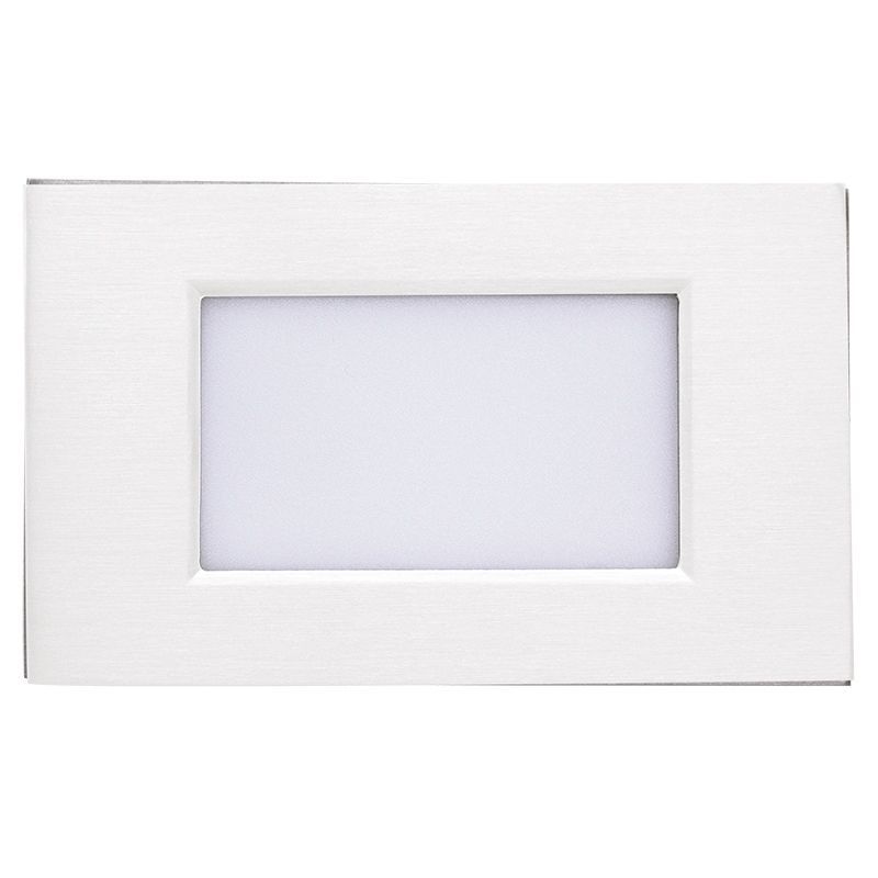 Westgate Model F - Selectable CCT LED Integrated Step Lights, 3.5W, 3000K/4000K/5000K White, SLE-F-12V-MCT-WH