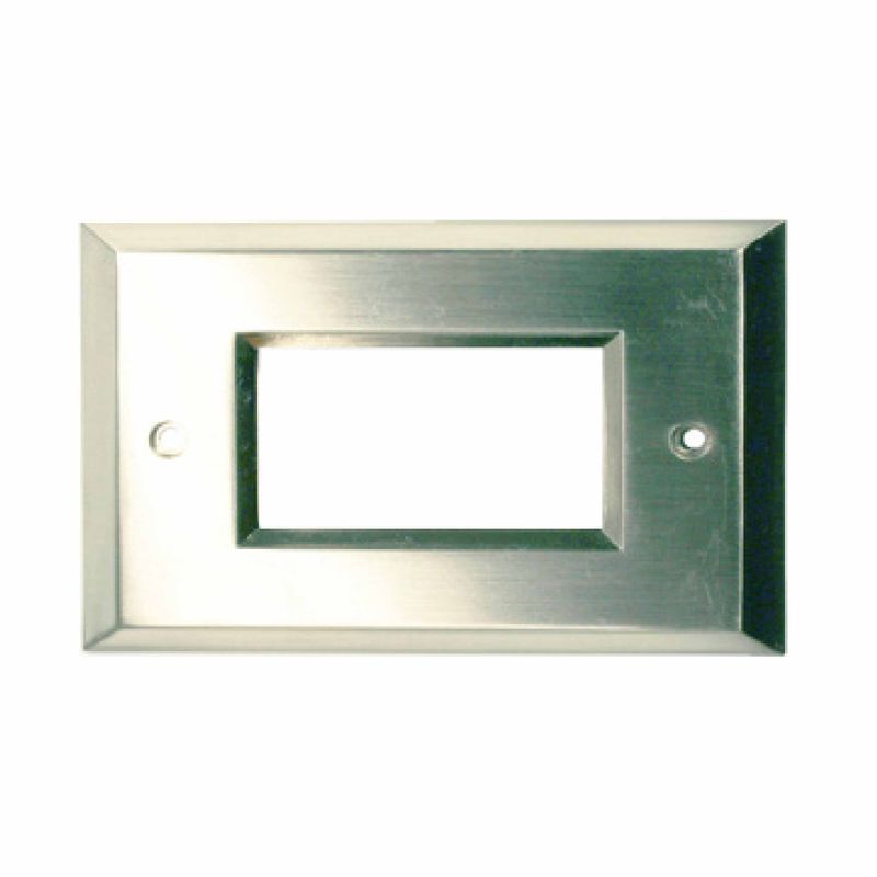 Westgate SLE-SERIES - Single-Gang Flat Led Step Light Engine Brushed Nickel, SLT-F-BN