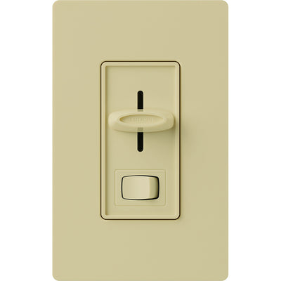 Lutron Skylark Dimmer, 600VA Magnetic Low-Voltage, Single-pole, Preset, Ivory, SLV-600P-IV