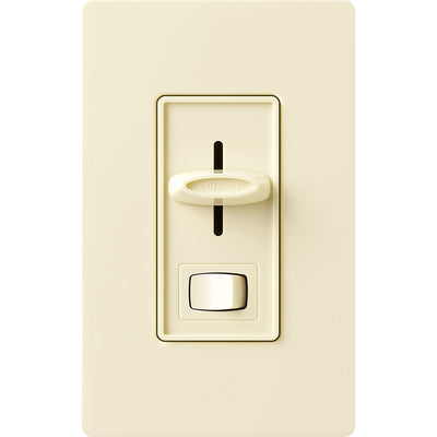 Lutron Skylark Dimmer, 600VA Magnetic Low-Voltage, 3-way, Preset, Almond, SLV-603P-AL