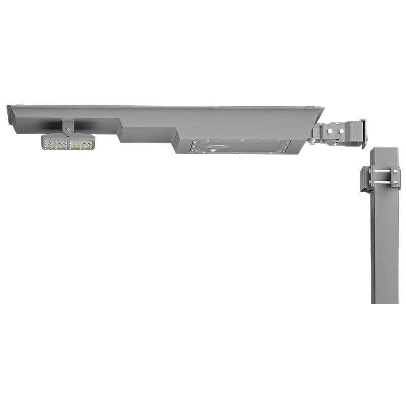 Westgate Mfg SOLN Pole Mount Accessory, Round and Square, Gray, SOLN-PMRS