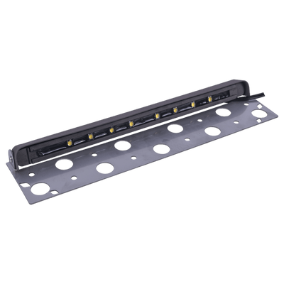 ABBA Lighting STB06, 12V AC/DC, 3000K, 120° Beam, 8 Integrated LEDs, Natural Brass/Dark Brass, STB06