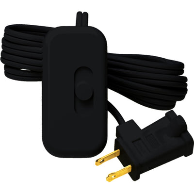 Lutron Credenza LED+ Plug-In Lamp Dimmer, Single Outlet, 100W LED, TTCL-100H-BL, Black