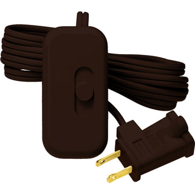 Lutron Credenza LED+ Plug-In Lamp Dimmer, Single Outlet, 100W LED, TTCL-100H-BR, Brown