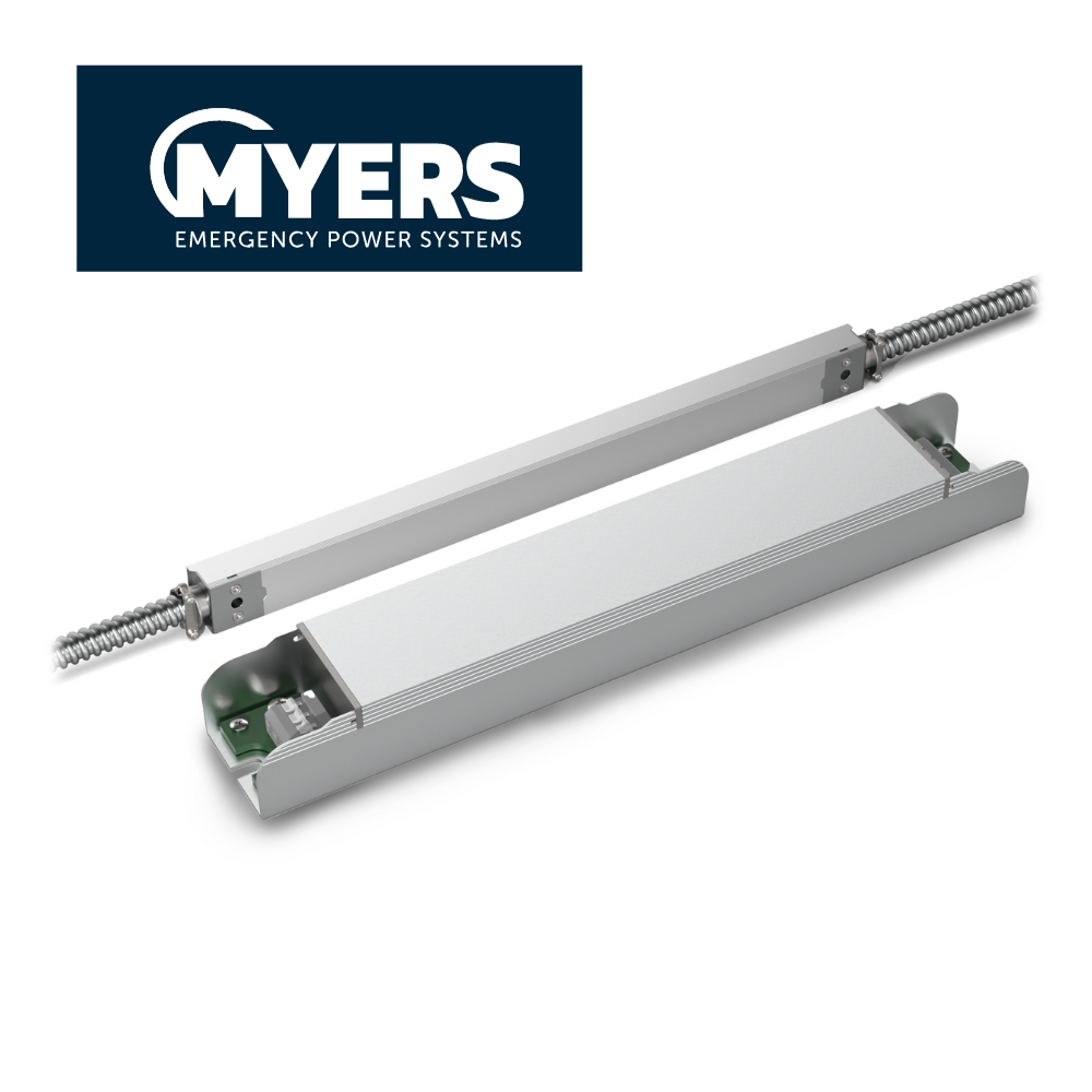 MYERS 4.5W SlimlineBatteryPack: TerminalBlockModel 120/277VAC OutputVoltage:5 200VDC  LEDBPSLIM4.5WT