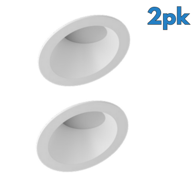 Element Lighting VERSE™ 3" Sloped Round Trim LED Wall Wash 2 packs   V3RDSWH