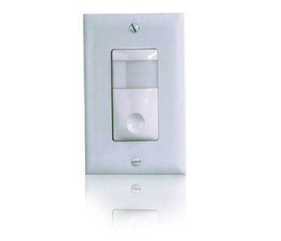 Wattstopper Automatic Control Switch 120/277V, White, AS-100-W