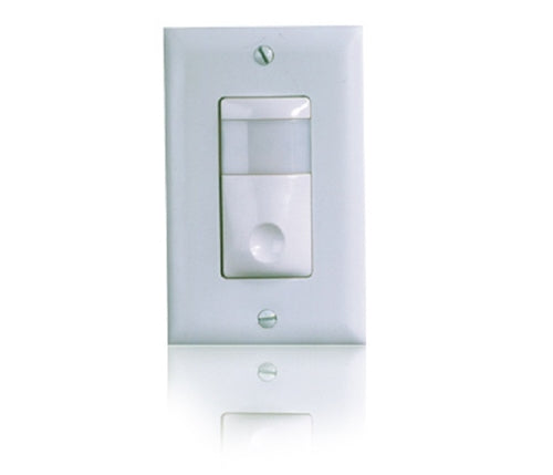 Wattstopper Automatic Control Switch 120/277V, White, AS-100-W