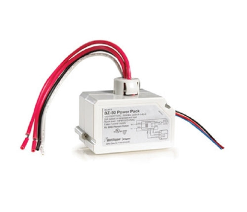 Wattstopper Power Pack, 120-277V, 50/60Hz, 24VDC, 225mA, BZ-50