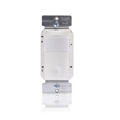 Wattstopper PIR Wall Switch Vacancy Sensor, 2-Wire, White, CS-50-W