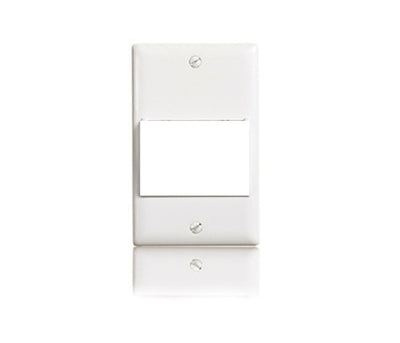 Wattstopper Cover Plate for Single-Gang Box, White, HS-WP-W