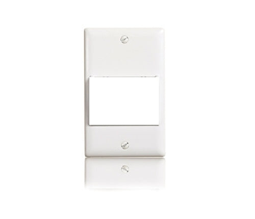 Wattstopper Cover Plate for Single-Gang Box, White, HS-WP-W