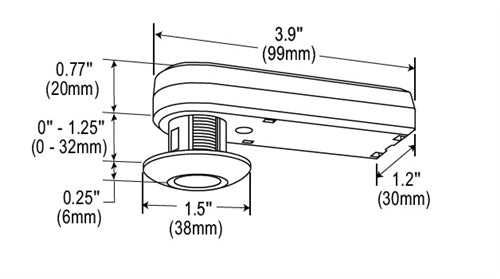 Wattstopper Closed Loop Single Zone DLM Photosensor, LMLS-400