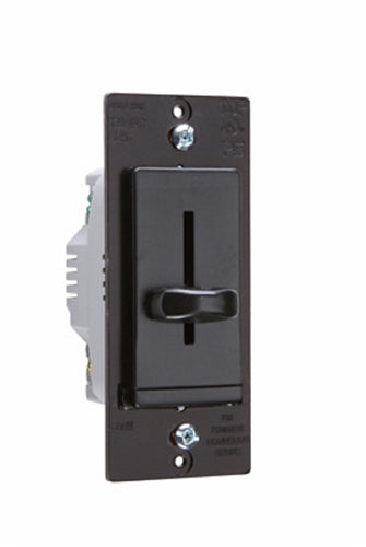 Wattstopper 600W Single Pole, Non-Preset Incandescent Dimmer, Black, LS600BK