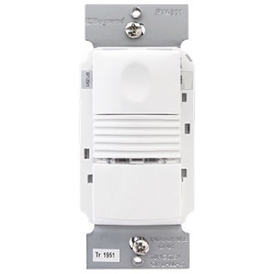 Wattstopper PIR Wall Switch Occupancy Sensor, 120/277V, White, PW-301-W