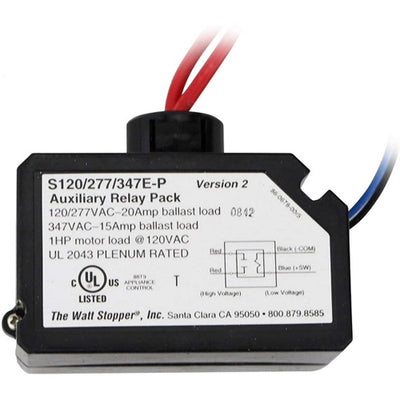 Wattstopper Power Pack, 120, 277, 347 VAC, 20 A Auxiliary Pack, S120/277/347E-P