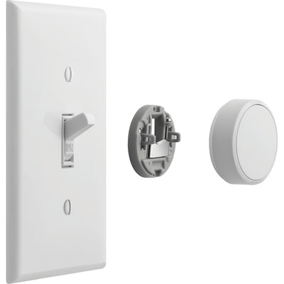 Lutron Aurora Smart Bulb Dimmer, Zigbee 3.0, Rotary, White, Z3-1BRL-WH-L0