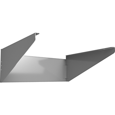 RAB Lighting A17 Reversible House Side Shield, 200–300W, Roadway Gray, A17-RHS-M/RG