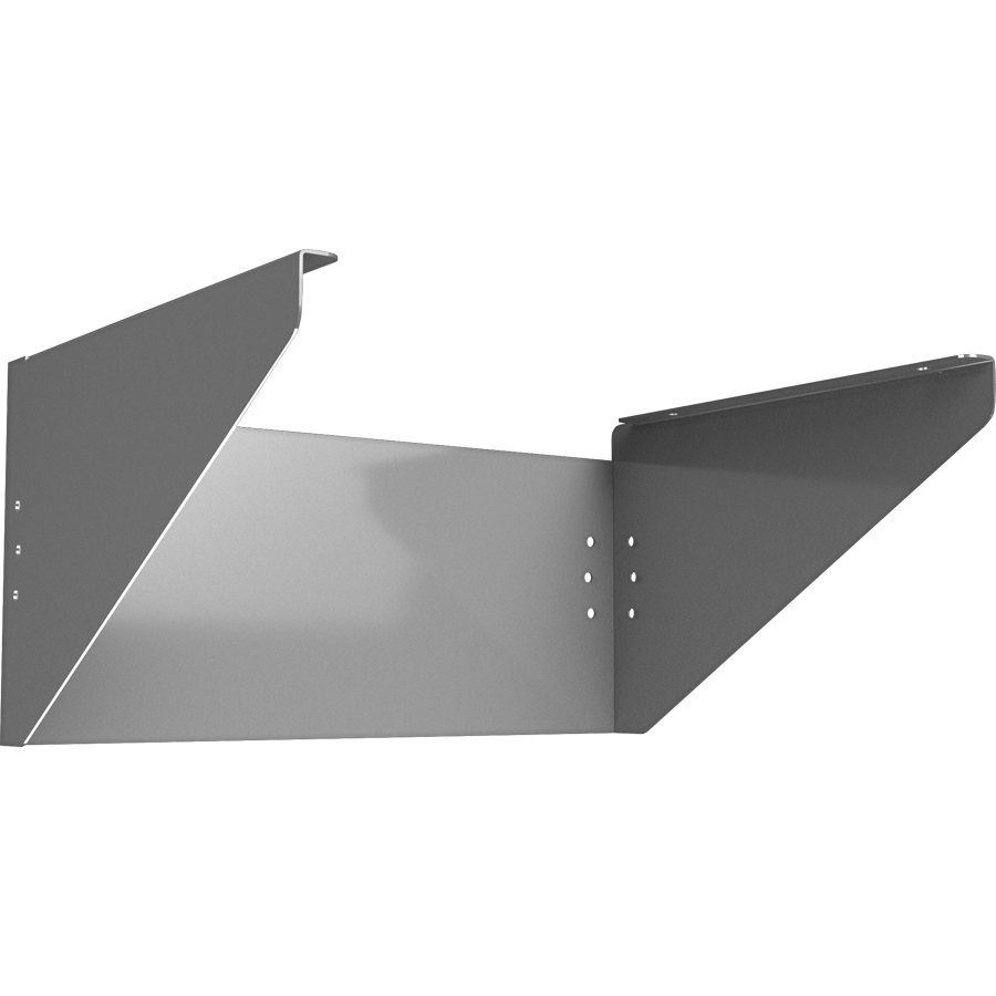 RAB Lighting A17 Reversible House Side Shield, Up to 150W, Roadway Gray, A17-RHS-S/RG