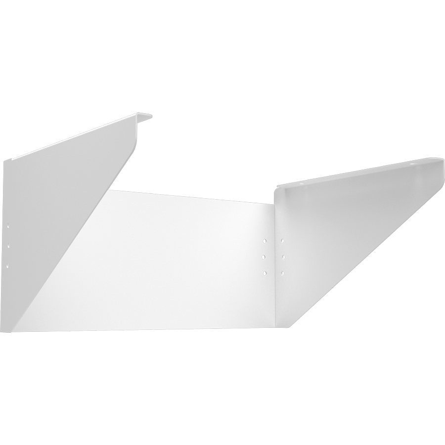 RAB Lighting A17 Reversible House Side Shield, Up to 150W, White, A17-RHS-S/W
