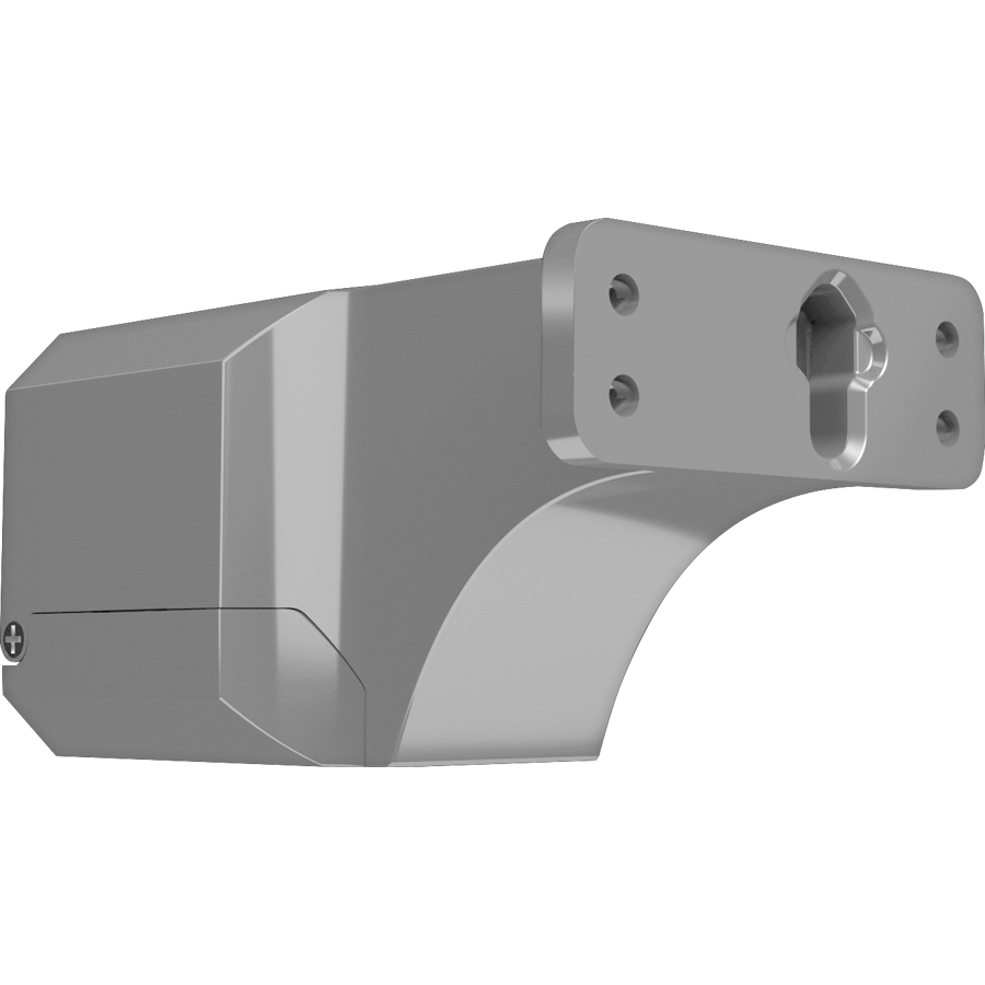RAB Lighting A17 Roadway Arm, Roadway Gray, A17-RW ARM/RG