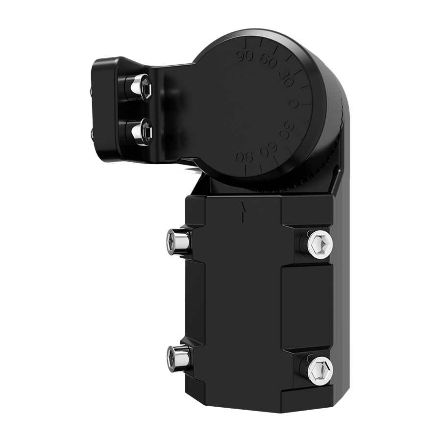 RAB Lighting A17 Slipfitter Kit, 375W and Up, Black, A17-SF-KIT-L/B