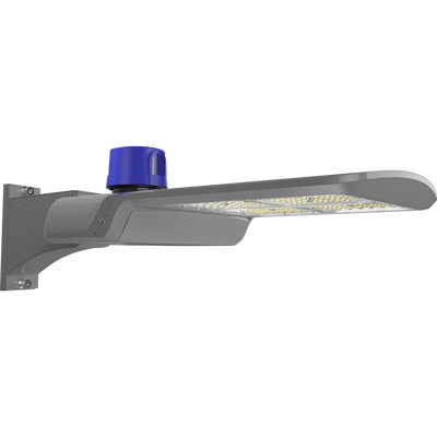 RAB Lighting A17 Area Light, 150/120/100W, CCT Selectable, 120-277V, DLC Premium, Roadway Gray, A17XFU150RG
