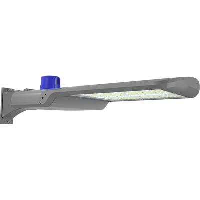 RAB Lighting A17 Area Light, 300/240/200W, CCT Selectable, 120-277V, Roadway Gray, A17XFU300RG