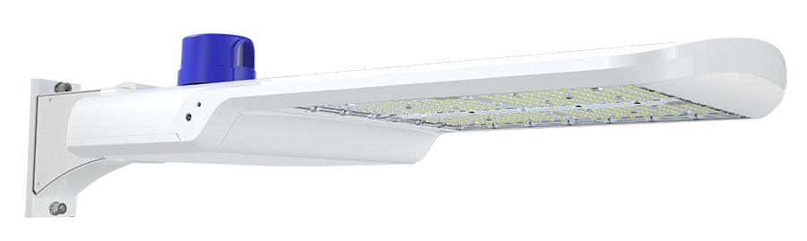 RAB Lighting A17XFU LED Area Light, 200 | 240 | 300W, Type III, CCT Selectable, Twistlock Photocell, 120-277V, White, A17XFU300W