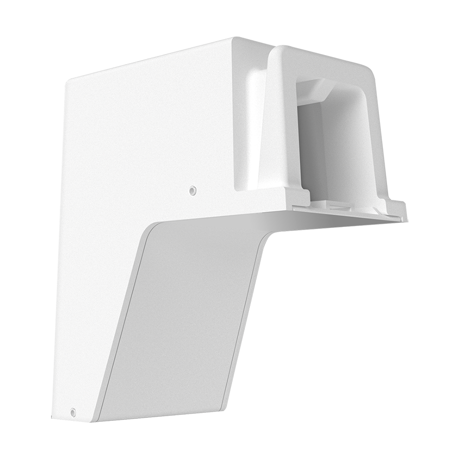 RAB Lighting A22 Non-Adjustable Pole Mount Kit, White, A22PMW