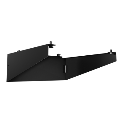 RAB Lighting A22 Heat Shield, 320W, Black, A22-320HSB