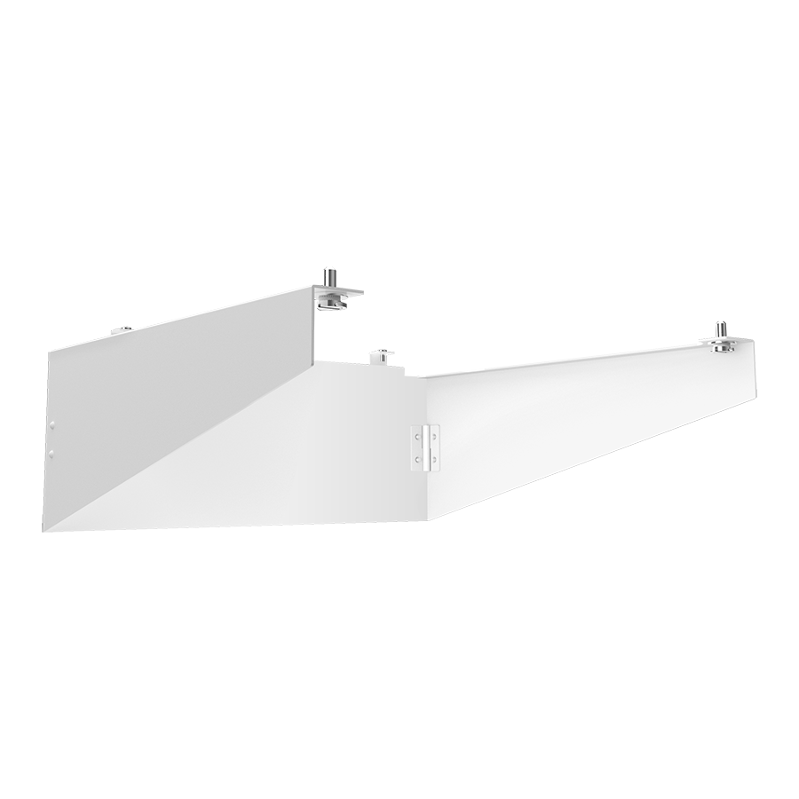 RAB Lighting A22 Heat Shield, 320W, White, A22-320HSW