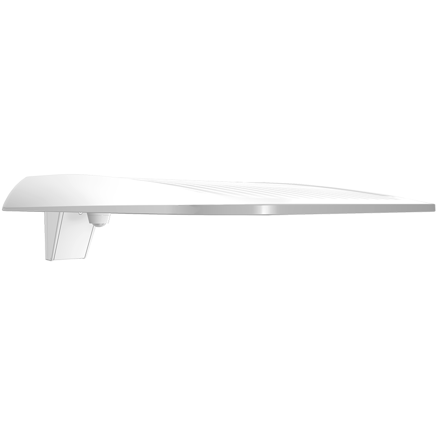 RAB Lighting A34-L T5 Area Light, 250/200/150W, CCT Selectable, 480V, Pole Mount, Passive Infrared Sensor, White, A34T5LW/480/PIR
