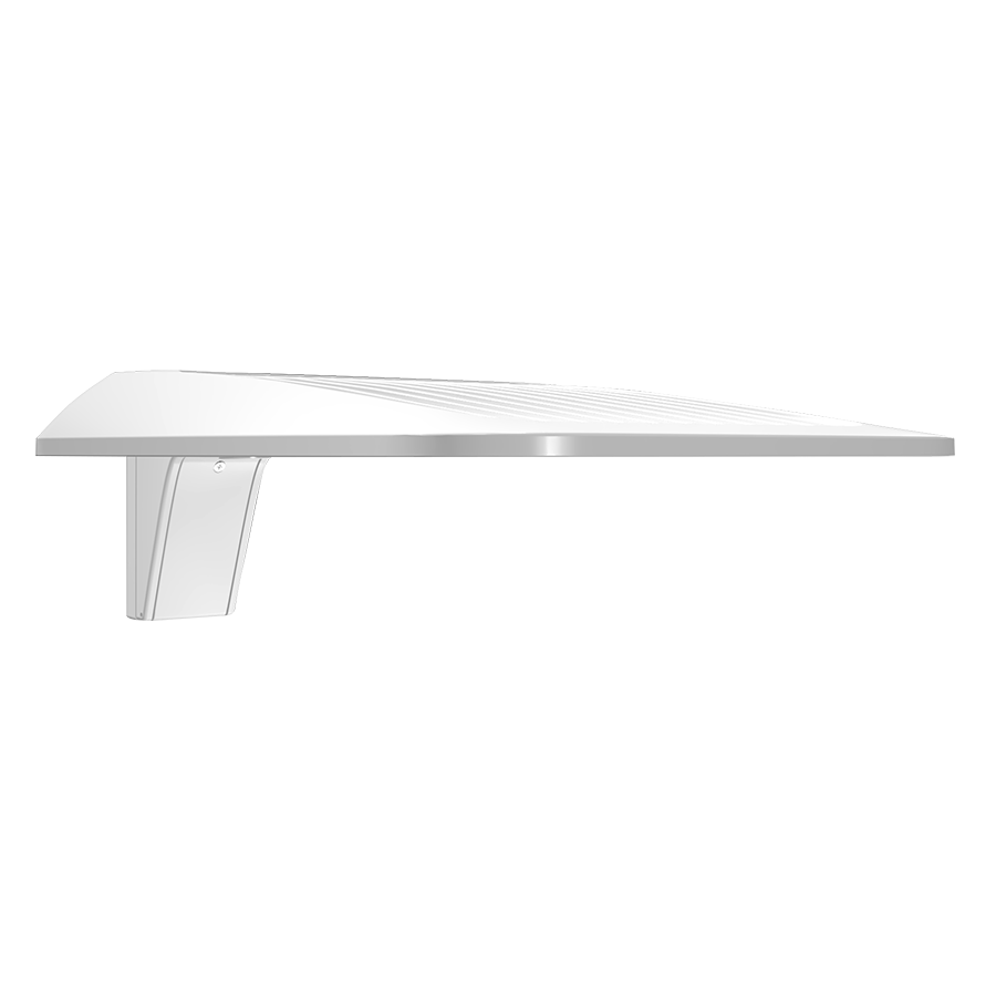 RAB Lighting A34-M T5 Area Light, 150/125/100W, CCT Selectable, Pole Mount, White, A34T5MW