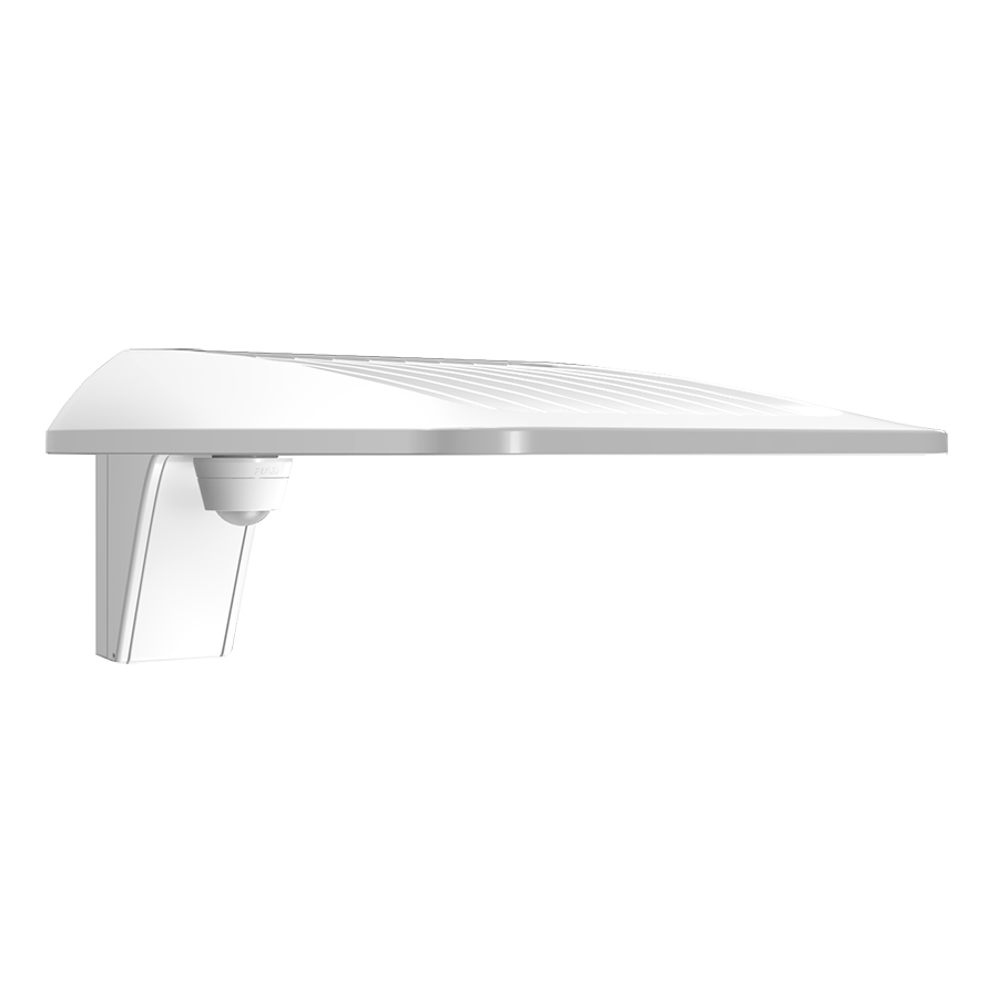 RAB Lighting A34-S T3 Area Light, 100/80/50W, CCT Selectable, Pole Mount, PIR Sensor, White, A34T3SW/PIR