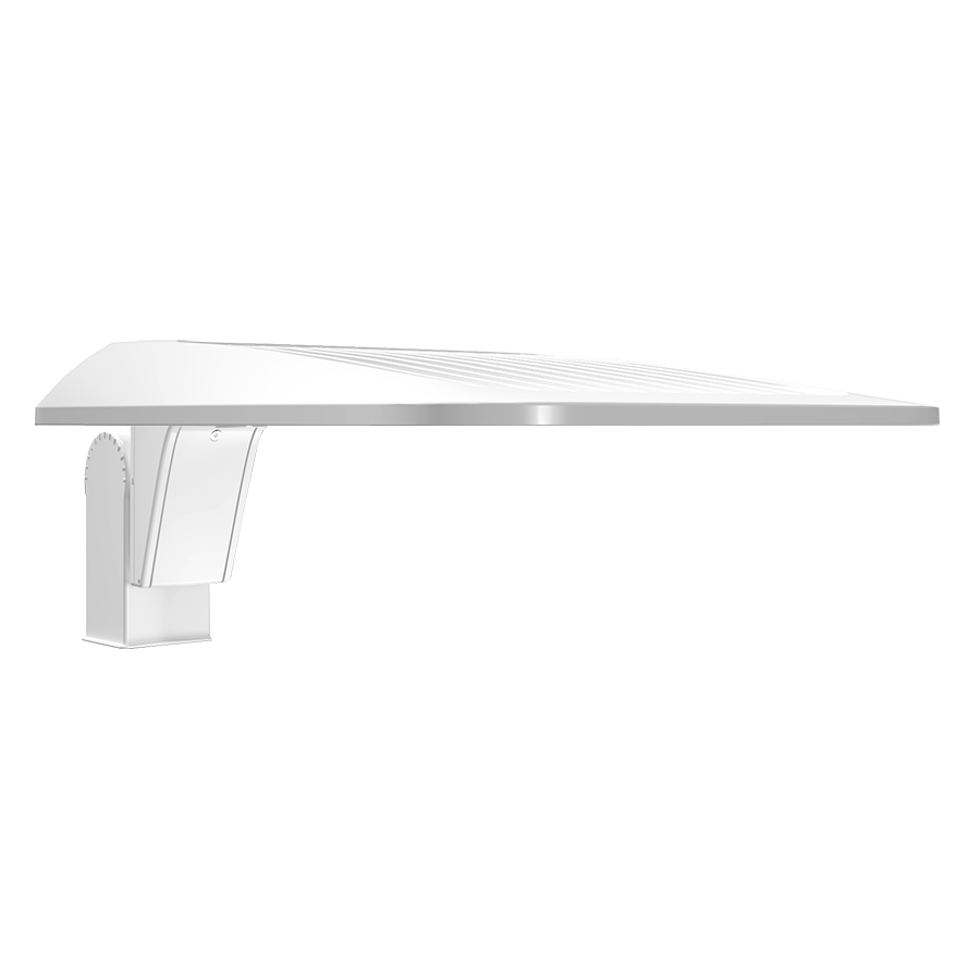 RAB Lighting A34-M T3 Area Light, 150/125/100W, CCT Selectable, 480V, Slipfitter Mount, White, A34T3MSFW/480