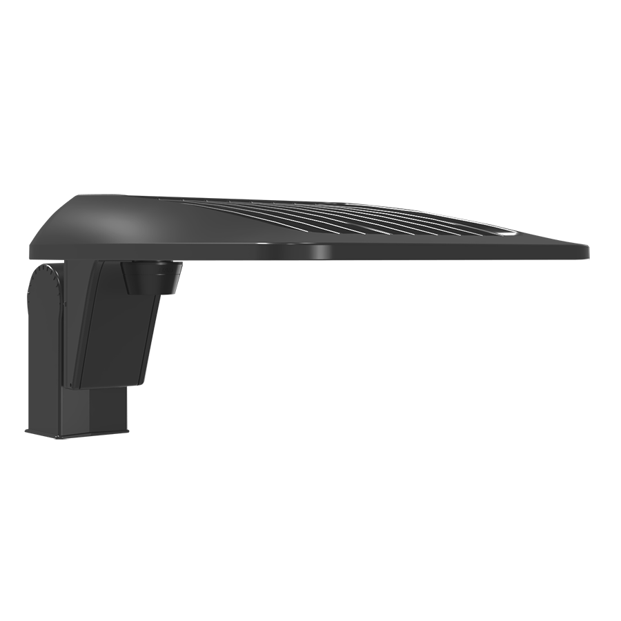 RAB Lighting A34-S T3 Area Light, 100/80/50W, CCT Selectable, Slipfitter Mount, Microwave Sensor, Bronze, A34T3SSF/MVS