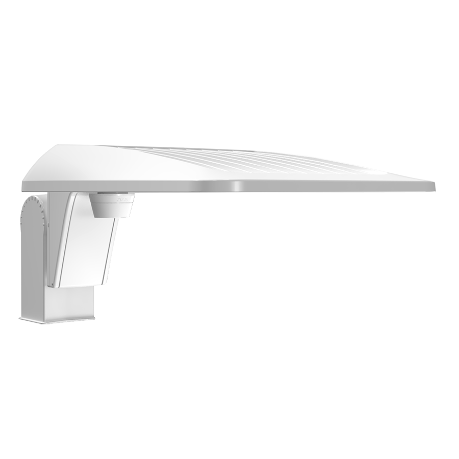 RAB Lighting A34-S T3 Area Light, 100/80/50W, CCT Selectable, Slipfitter Mount, Microwave Sensor, White, A34T3SSFW/MVS