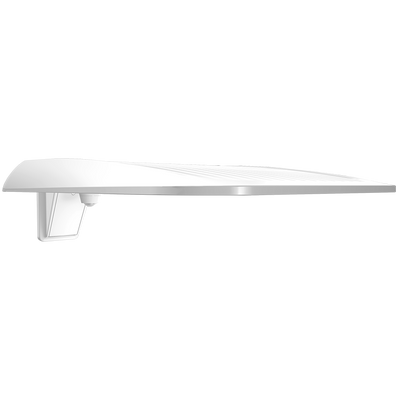RAB Lighting A34-L T3, 250/200/150W, CCT Selectable, 480V, Passive Infrared Sensor, Wall Mount, White, A34T3LWMW/480/PIR