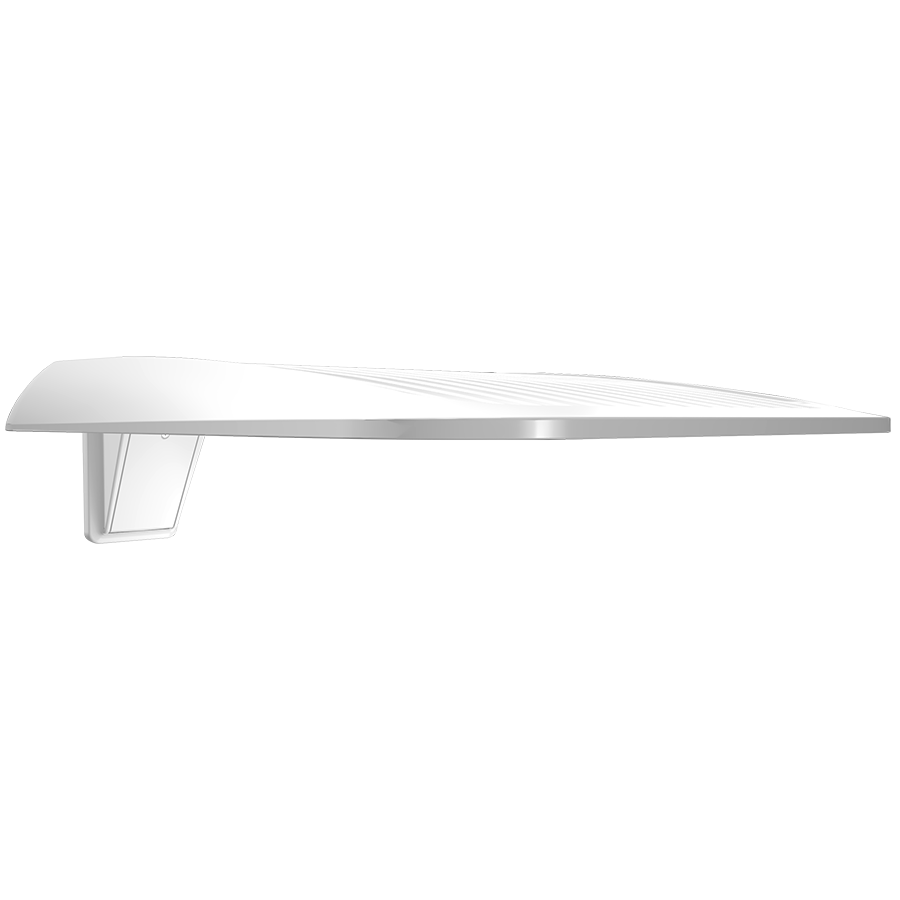 RAB Lighting A34-XL T5, 340/270/220W, CCT Selectable, Wall Mount, White, A34T5XLWMW