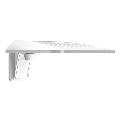RAB Lighting A34-S T3, 100/80/50W, CCT Selectable, Wall Mount, Microwave Sensor, White, A34T3SWMW/MVS
