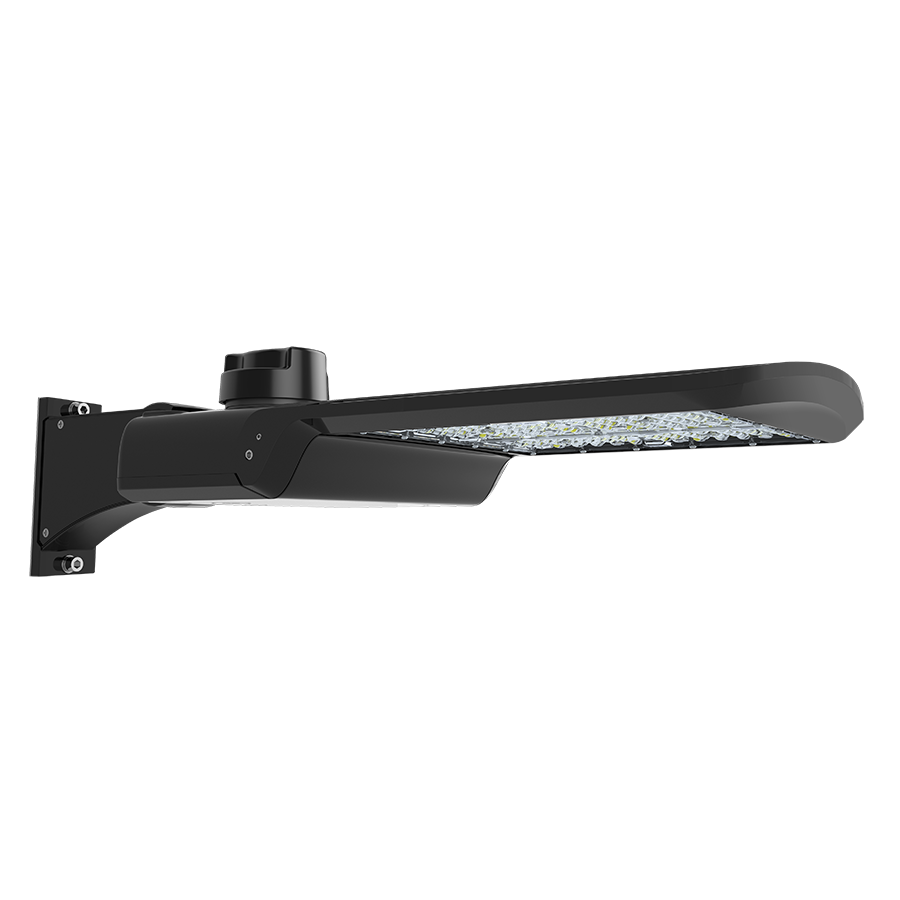 RAB Lighting A17 Ultra-Economy LED Area Light, Type IV, 100 | 80 | 60W, CCT Selectable, Universal Pole Mount, 7-pin Receptacle, 480V, A17-4T100/480/7PRS