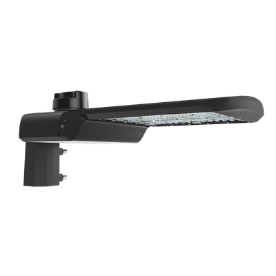 RAB Lighting A17 Ultra-Economy LED Area Light, Type V, 150 | 120 | 100W, CCT Selectable, Slipfitter Mount, 7-pin Receptacle, 480V, A17-5T150SF/480/7PRS