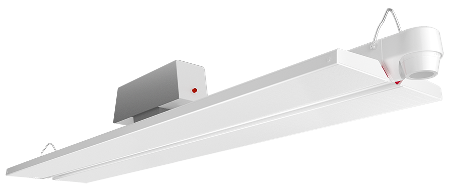 RAB Lighting ARBAY Area Light, 360/270/180W, CCT Selectable, Bilevel, Battery Backup, White, ARL/MVS/E