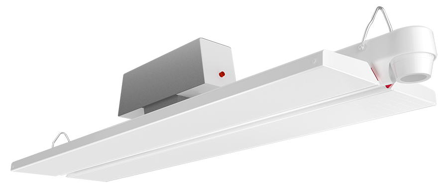 RAB Lighting ARM Area Light, 128-271W, CCT Selectable, 50/70/100% Field-Adjustable, Motion Sensor, Battery Backup, White, ARM/MVS/E